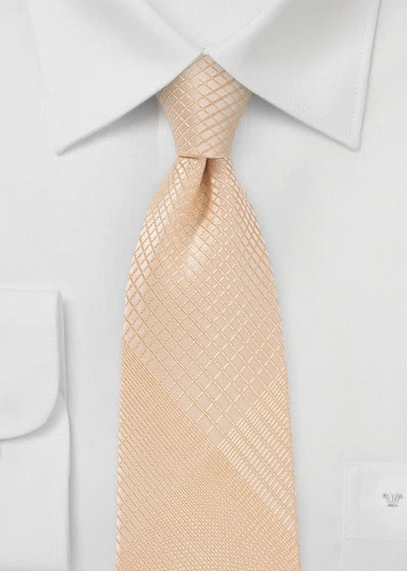 Cravatta geometrico salmone