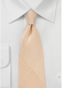 Cravatta geometrico salmone