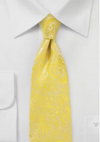 Cravatta vegetale giallo