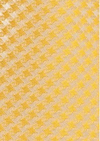 Krawatte Netz-Struktur gelb