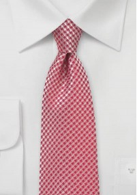 Cravatta rete rosso