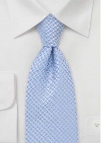 Cravatta bambino azzurra rete