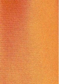 Herrenkrawatte schmal geformt einfarbig orange