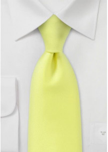 Cravatta giallo chiaro