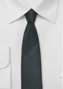 Cravatta sottile nero