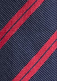 Cravatta righe blu rosse
