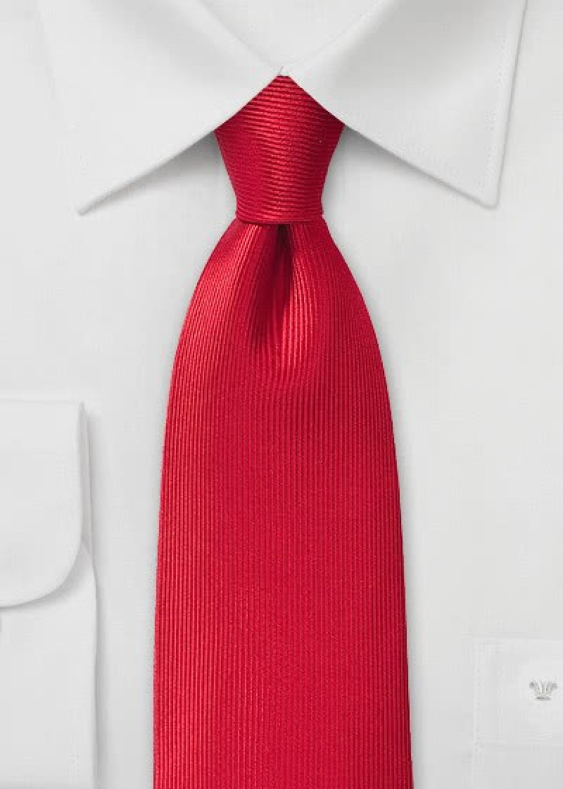 Cravatta rosso chiaro