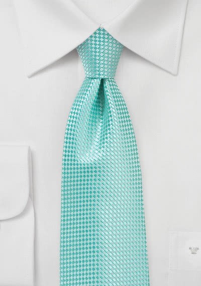 Cravatta turchese microfibra