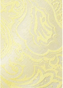 Stylische Krawatte im Paisley-Look pastellgelb