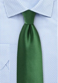 Cravatta verde microfibra