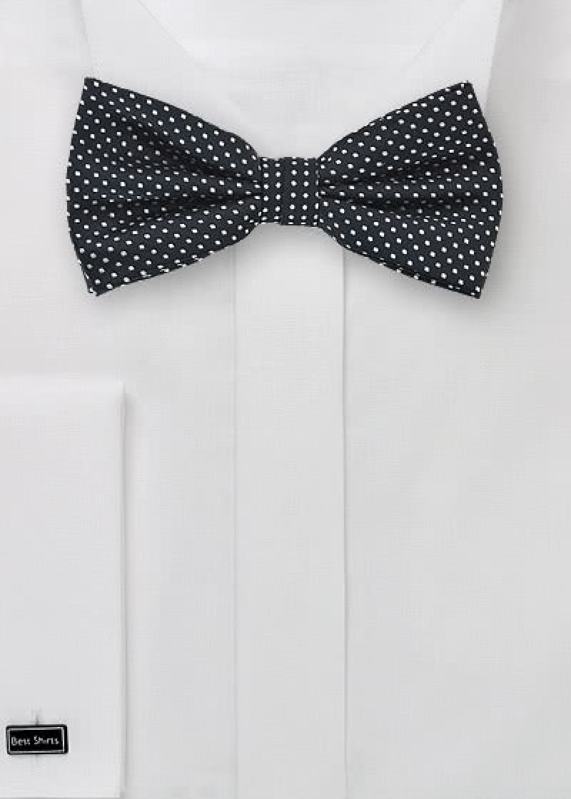Farfallino pois nero