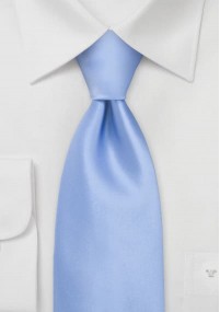 Cravatta per bambini monocromatica blu chiaro
