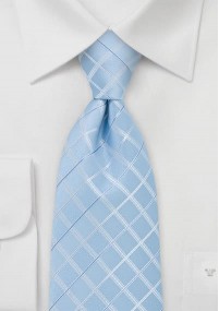 Linea di cravatte per bambini a quadri blu...