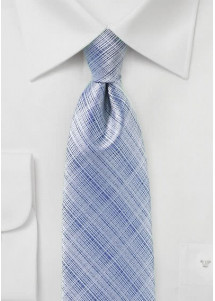 Cravatta lineare blu