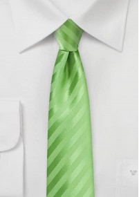 Cravatta business struttura a righe verde