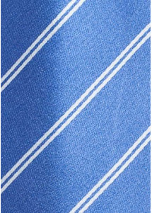 XXL-Herrenkrawatte Streifendesign eisblau