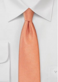 Cravatta stretta salmone
