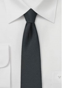Cravatta sottile nera