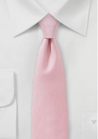 Cravatta rosa lineare