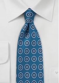 Ornamento da uomo per cravatta Turchese scuro