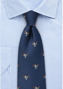 Cravatta business duck blu navy