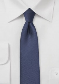 Krawatte unifarben marineblau