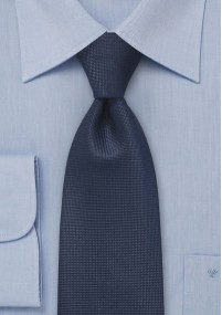 Cravatta per bambini struttura blu navy