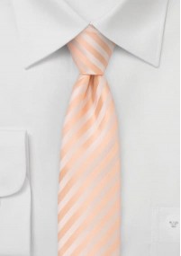 Granada  schmale Krawatte in apricot