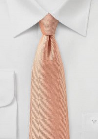 Cravatta albicocca seta