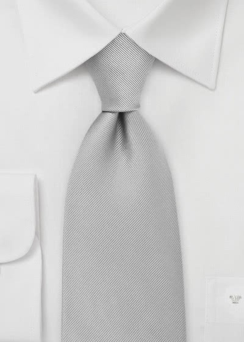 Cravatta grigio chiaro