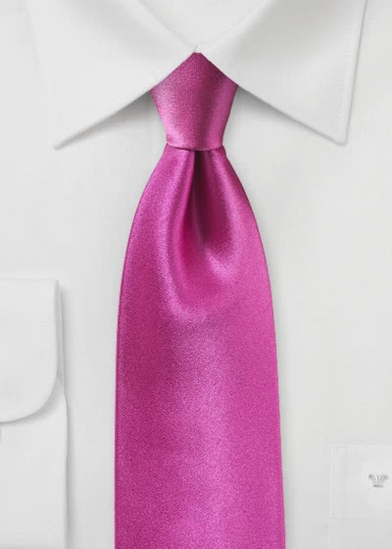 Cravatta magenta