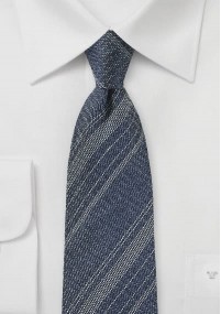 Linea di cravatte design blu navy