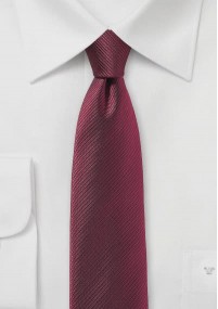 Cravatta rosso bordeaux