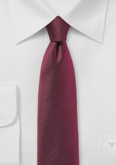 Cravatta rosso bordeaux
