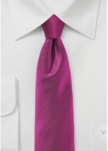 Cravatta fucsia righe