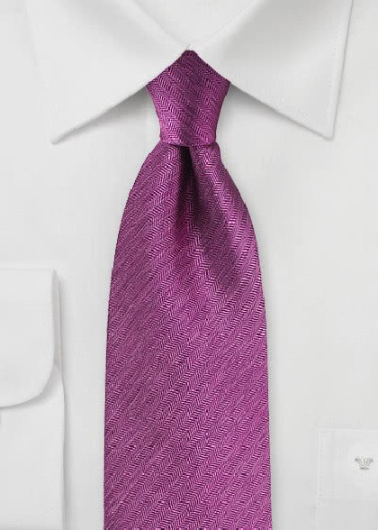 Kravatte Gräten magenta