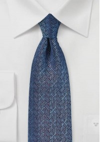 Cravatta seta decoro