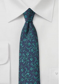 Cravatta vegetale blu