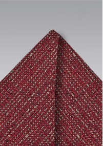 Sciarpa Cavalier con lana rossa