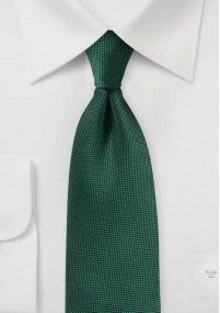 Cravatta in filigrana strutturata verde...