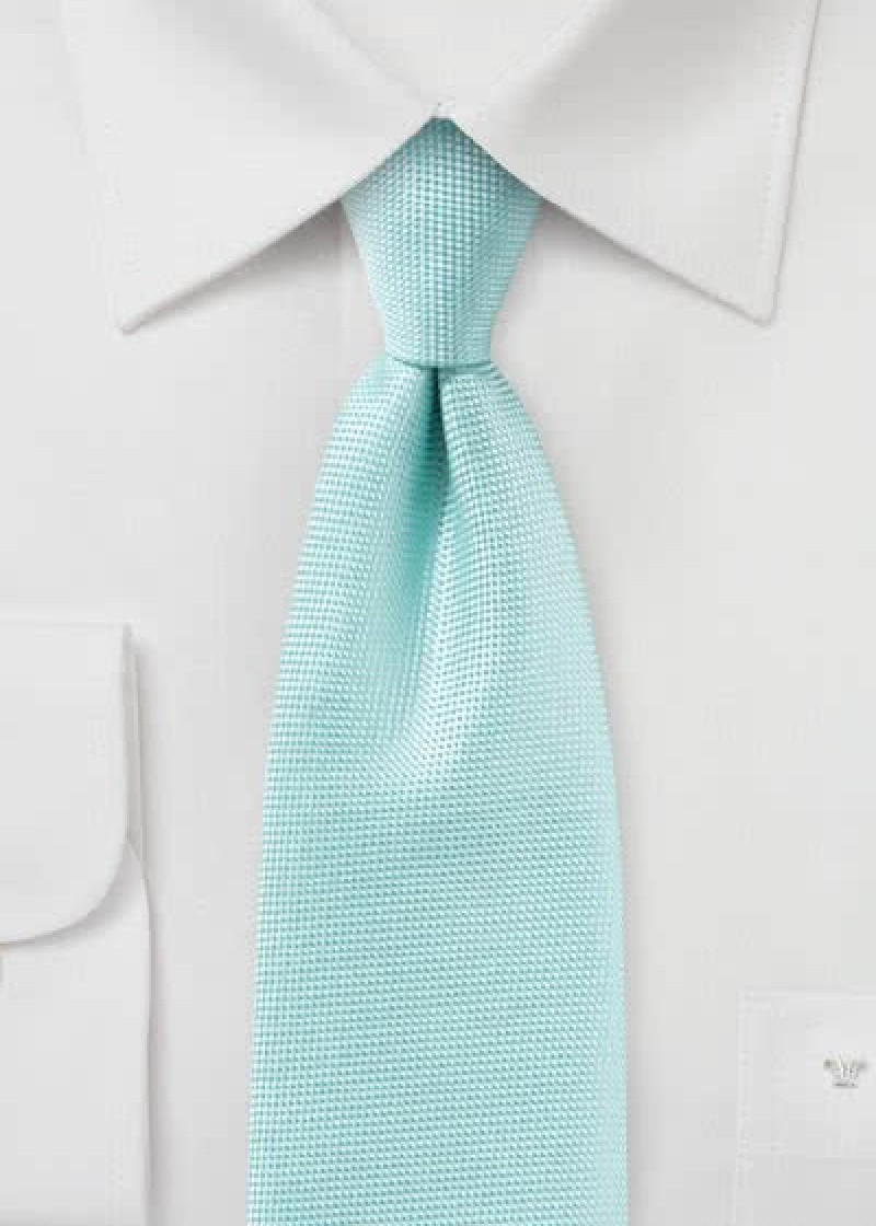 Cravatta maschile Dainty Textured Mint