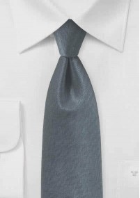 Cravatta Herring-Bone grigio medio