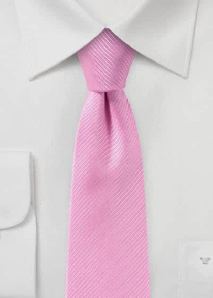 Krawatte Streifenstruktur pink