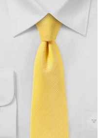 Cravatta a righe struttura gialla