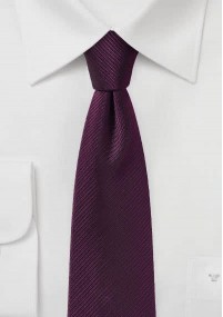 Cravatta business struttura a righe viola