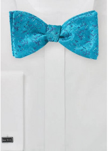 Schleife zum Selberbinden aqua blau