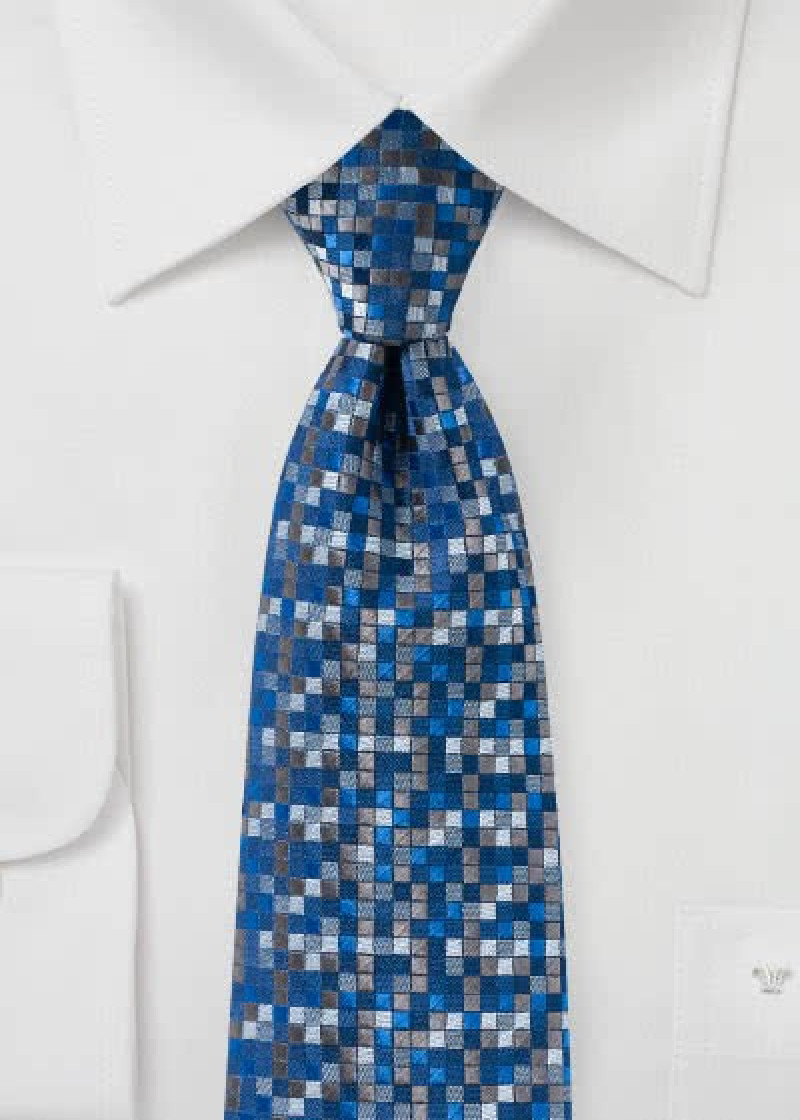 Scatola per cravatte Superfici blu navy Blu