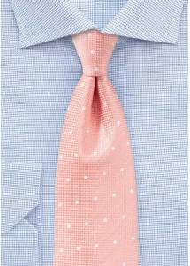 Struttura Tie Dots Salmone