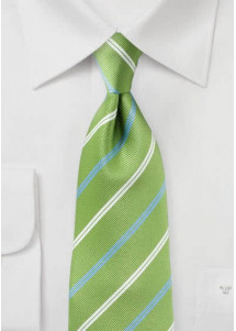 Cravatta Business Lines verde