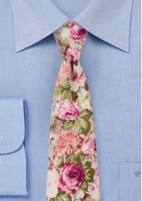 Cravatta business modello rosa rosa